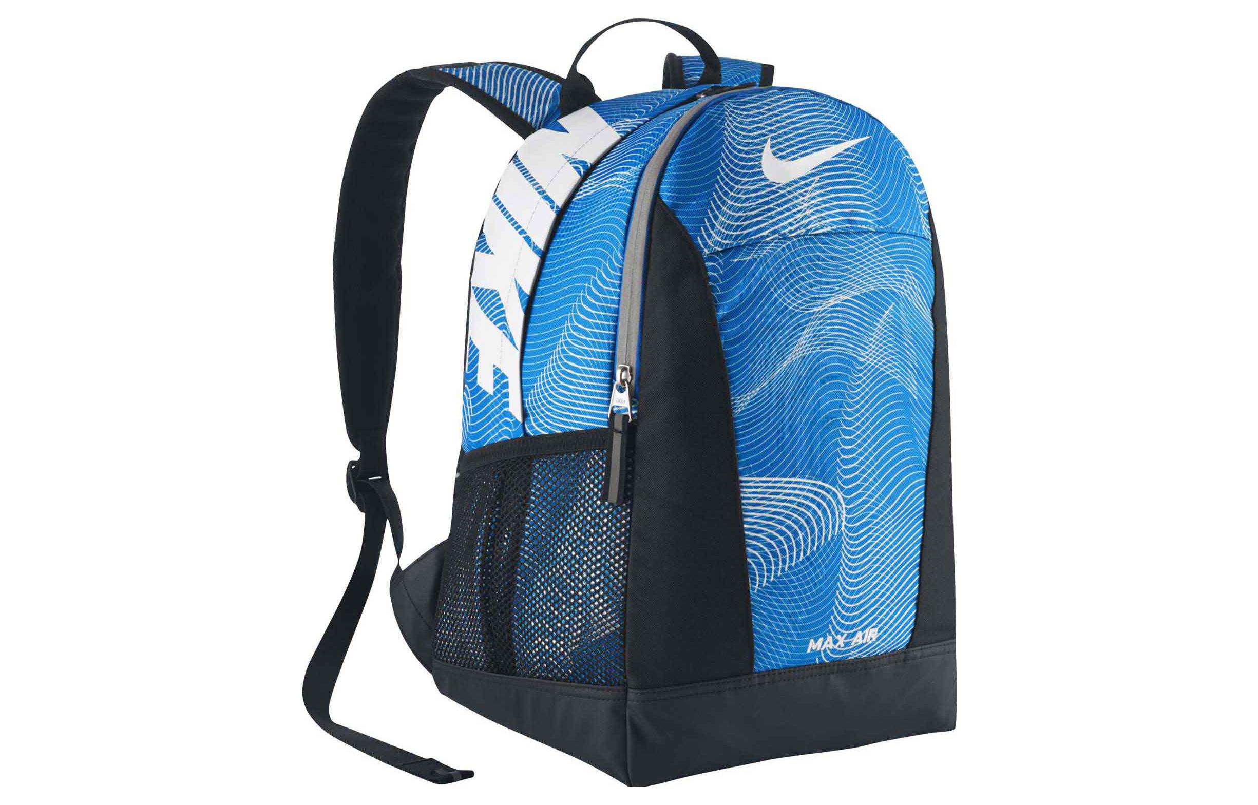 Nike Polyester Backpack Regular Unisex Blue BA4736-406