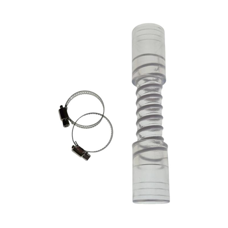 Air Conditioner Drain Hose with Straight Connector for Drain Hose Extension Ductless Heat Pump Drainage HVAC Extender
