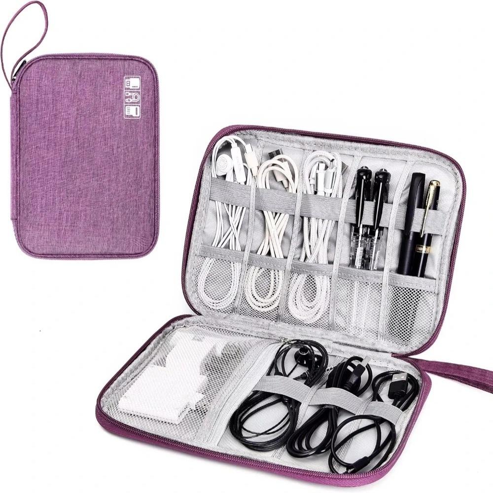 Digital Storage Bag USB Data Cable Organizer Portable Waterproof For Electronic Devices Earphone Line Charger Plug Travel