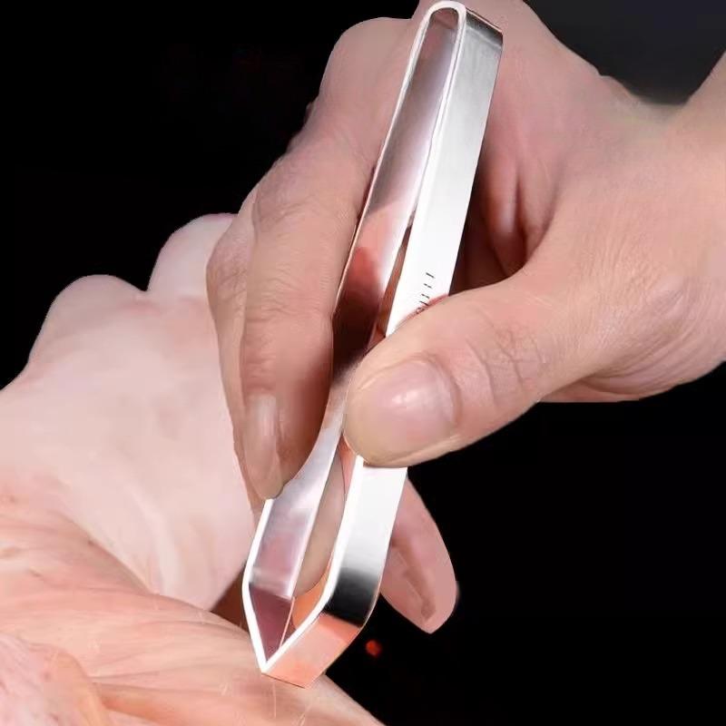 Stainless Steel Chicken and Duck Feather Tongs, Hair Extractors, Pig Hair Extractors, Beard Kitchen Hair Tongs, Tweezers