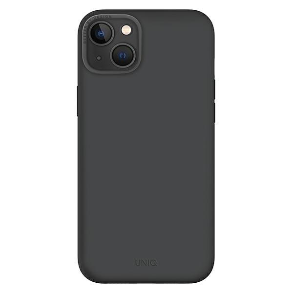 UNIQ Lino Hue iPhone 14 Plus / 15Plus 6.7" Magclick Charging Case Gray/charcoal Gray
