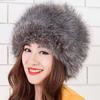 Thicken Warm Plush Beanies Cap Faux Fur Cold Pile Cap Elegant Rabbit Fur Skullies  Autumn/Winter
