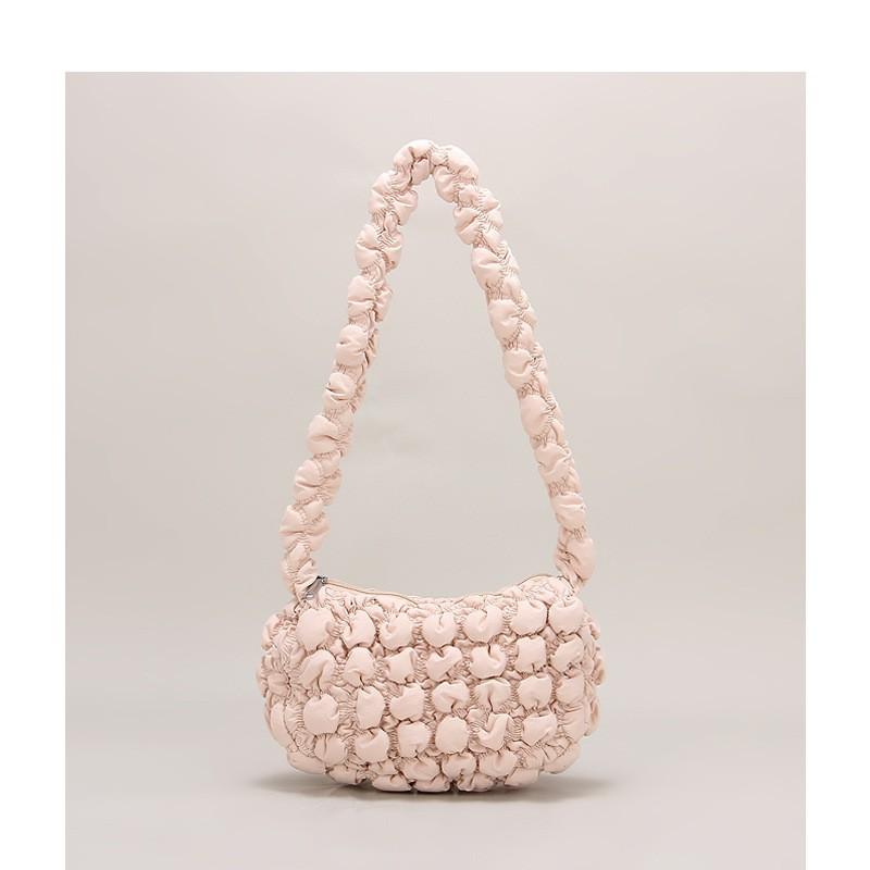 Fashionable High-texture Cloud Bag Women's 2025 New Casual One-shoulder Underarm Niche Design All-match Pleated