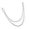 Pants Chain Double Layer Hiphop Punk Style Fashion Metal Pants Chains Decoration for Women Men