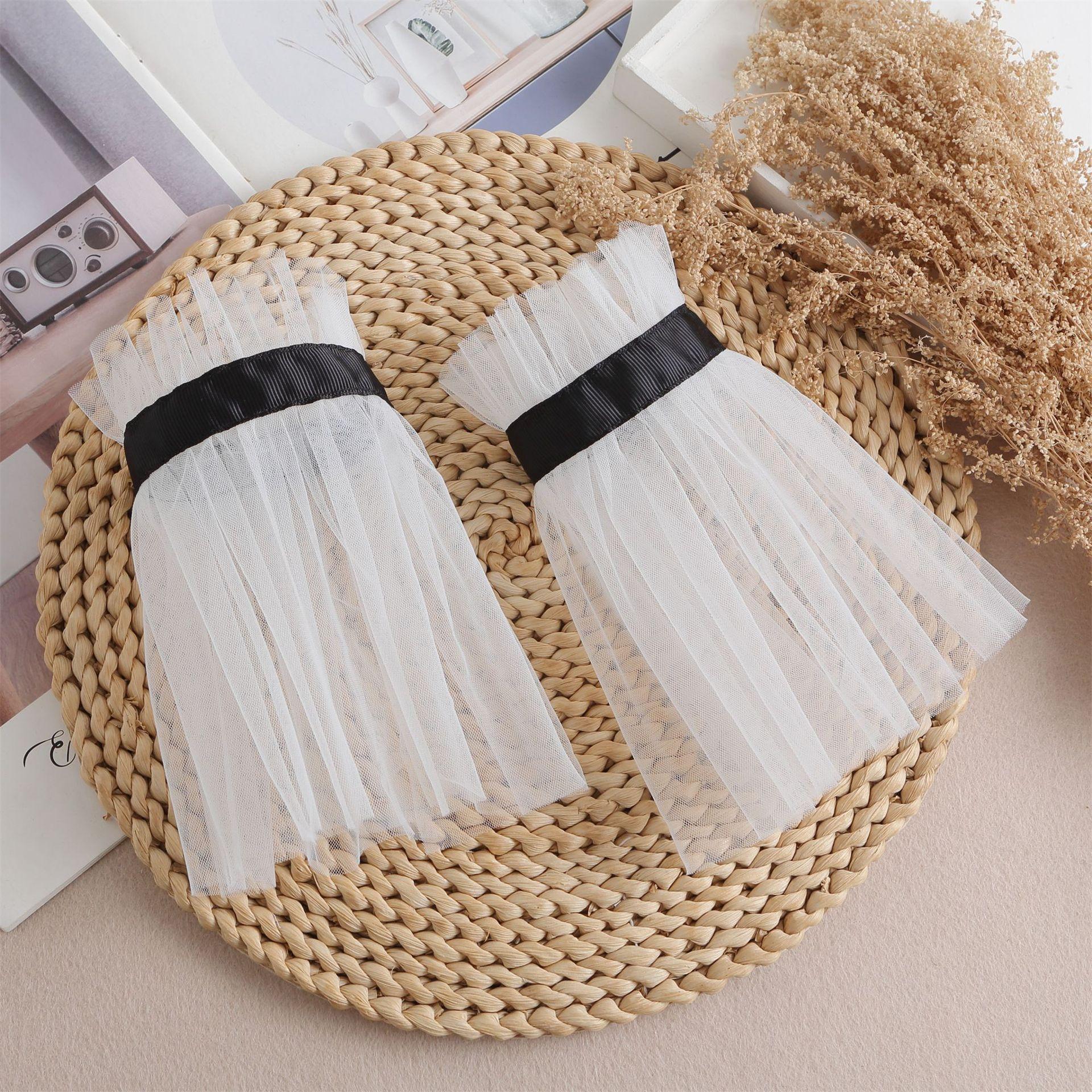 

Женский свитер Ложные рукава Ложные рукава Манжеты с роговыми вставками Вышитые кружевные оборки Манжеты на локтях Универсальные ложные манжеты