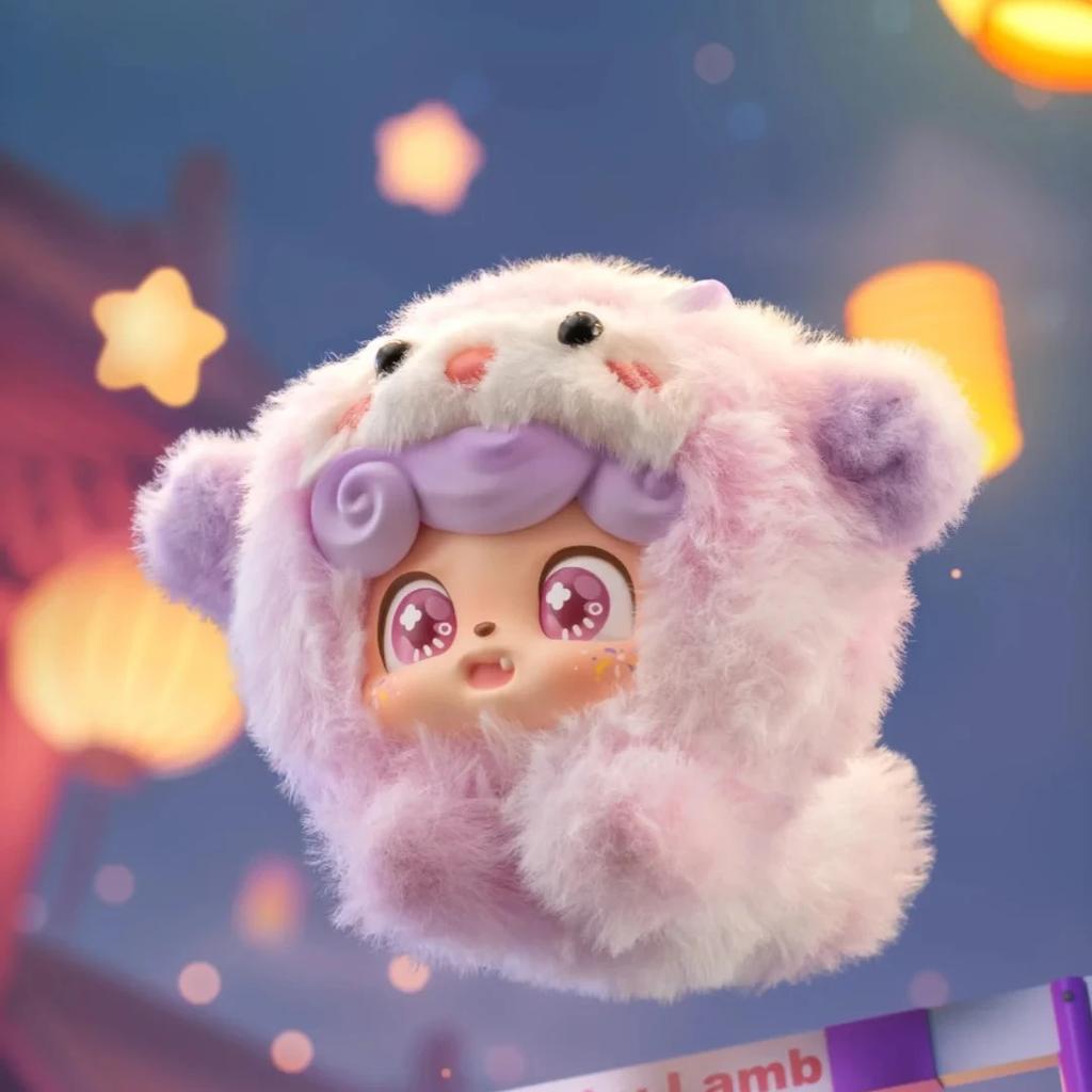 Q.Kid Good Fortune Series Blind Box Caixa Caja Cute Dolls Girls Boys Gift Mystery Box Bag Pendant