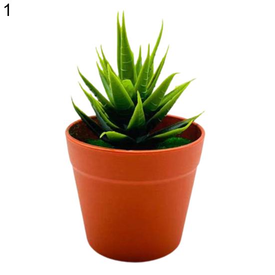 Realistické umělé rostliny Stálobarevný plast Elegantní mini bonsai domácí kancelář