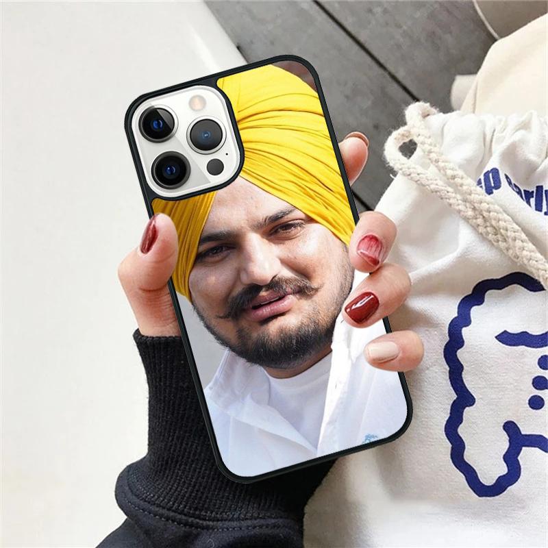 Sidhu Moosewala Phone Case For iPhone 17 Air 15 16 Cover  11 13 14 Pro Max 12 Plus Max Fundas