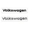 opq1 1pc 3D ABS Plastic Letter Car Rear Trunk Emblem Sticker For VW GTI Golf 7 8 Passat B6 Mk4 Tiguan Mk7 Jetta silver Auto Styling