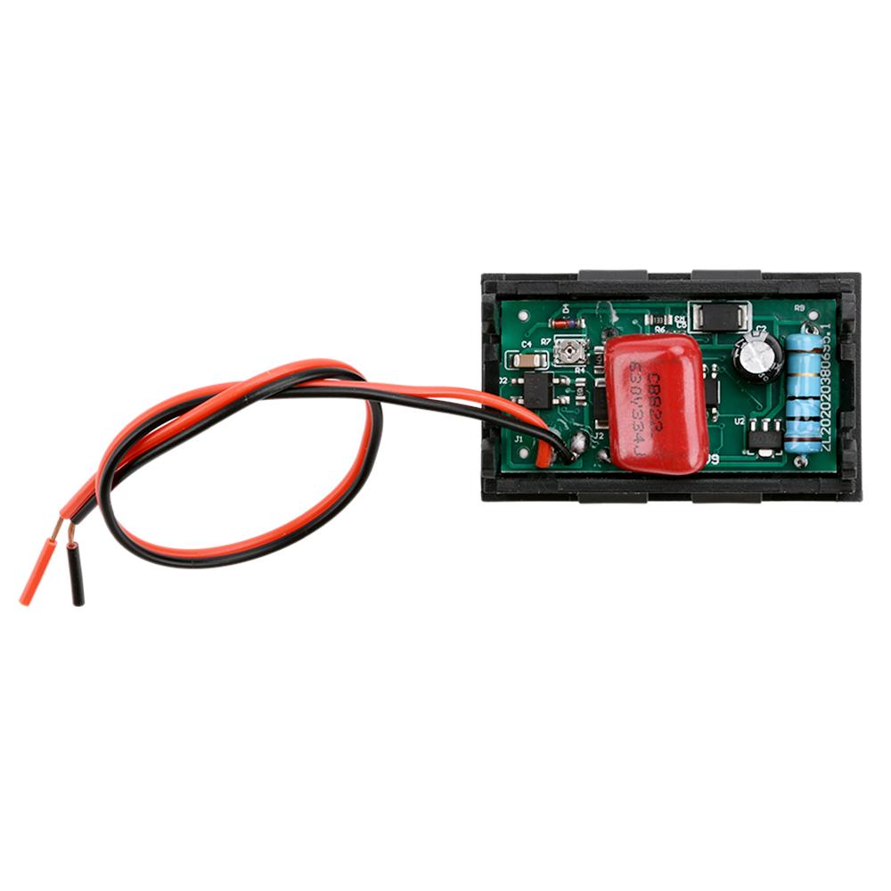 0.56" LED Digital Voltmeter Voltage Monitor DC 5V-120V 2-Wires Volt Instrument Tool for DIY Instruments and Meters AC 70-500V