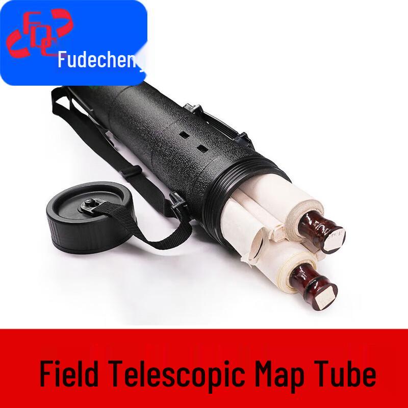 Extra Large Extendable Document and Map Storage Tube
