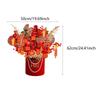 2025 Chinese New Year Decorative Plant Lucky Bucket for Tabletop Use 24inch Height