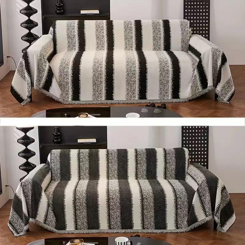 Chenille Fire årstider Sofahåndkle, Kjæledyr Antifouling Støvtett Sofatrekk Stoff, Stue Husholdningssofa 1/2/3/4 Seter Sofa Bruk