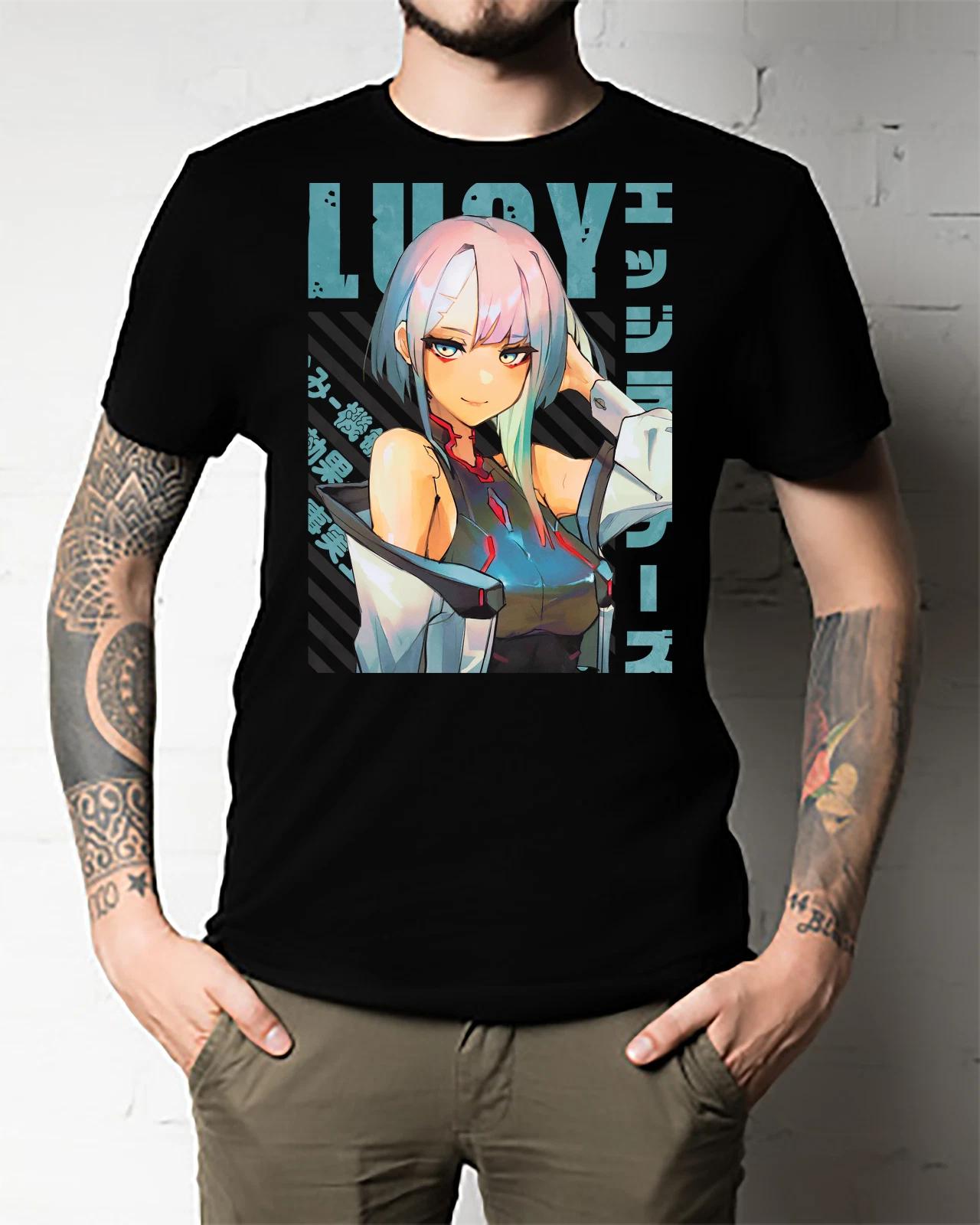 Men s and Women s T-shirts Lucy Edgerunners  Lucy Essential S