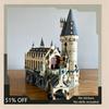 1173PCS Magical Castle Great Hall MOC Building Blocks Architecture DIY Assembly Creative Toy Collection Display Educational Gift