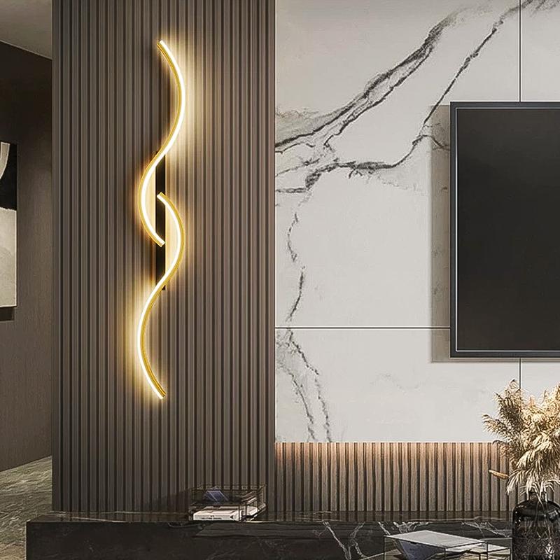 DAMIASMIL Modern LED Wall Lamp for Bedroom Bedside Wall Lights Home Living Room Decoration Interior Wall Sconce Fixture Luster