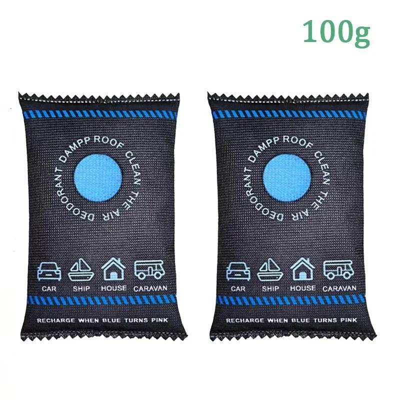 Reusable Silicone Dehumidifier Bag Car Interior Dehumidifier Bag Home Closet Humidity Absorber Bag With Color Indicator,Dehumidification Bag for Car