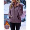 Women S Casual Fleece Zip Up Long Sleeve Sweatshirt