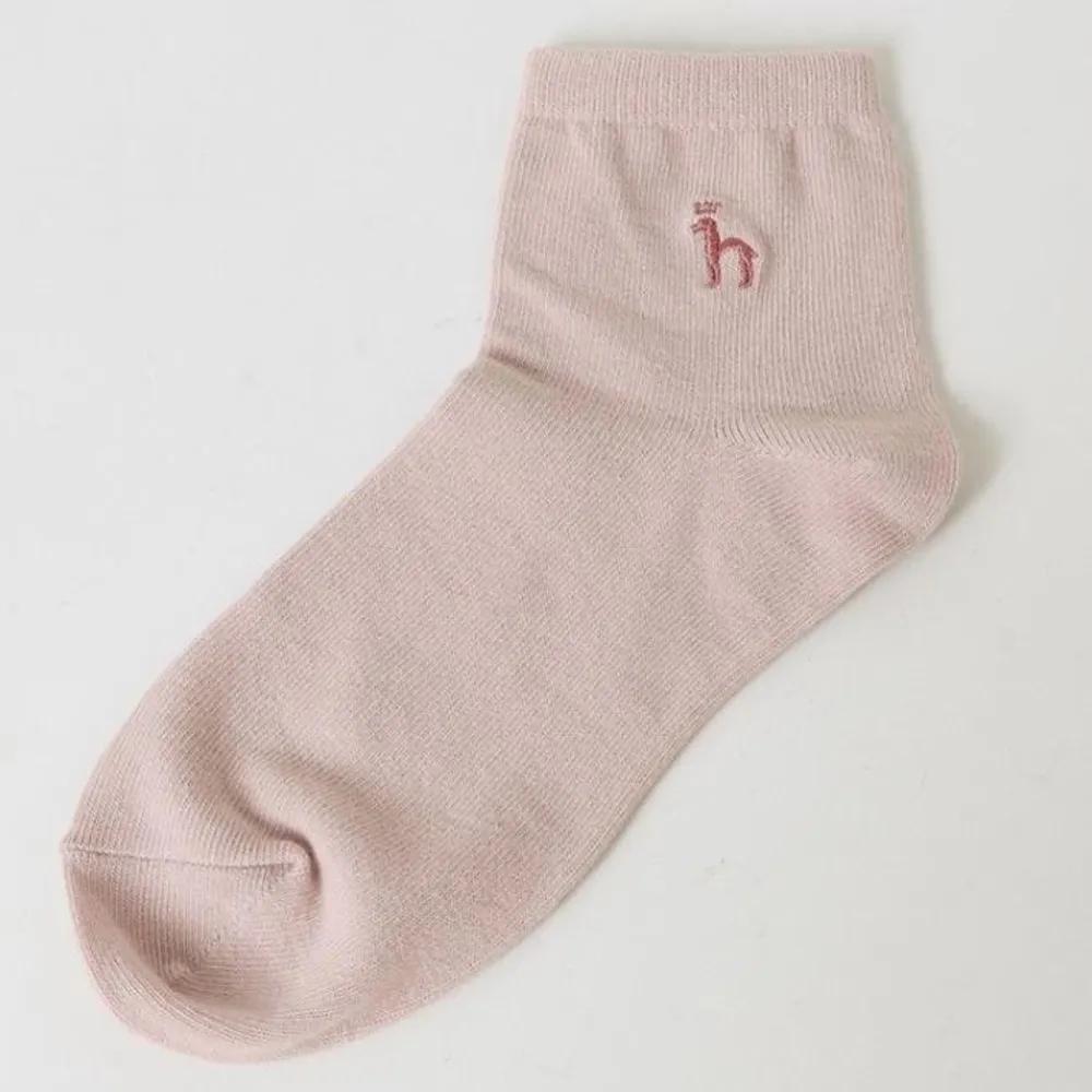 Cotton Blend Puppy Logo Ankle Socks 3-Piece Set HISS3E200WT