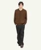 Intempomood Cottage Round Neck Cardigan_Brown