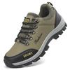 Men's Waterproof Outdoor Climbing Shoes Men Fashion Casual Lace Up Sport Shoes Man Sneakers Comfortable Walking Shoes