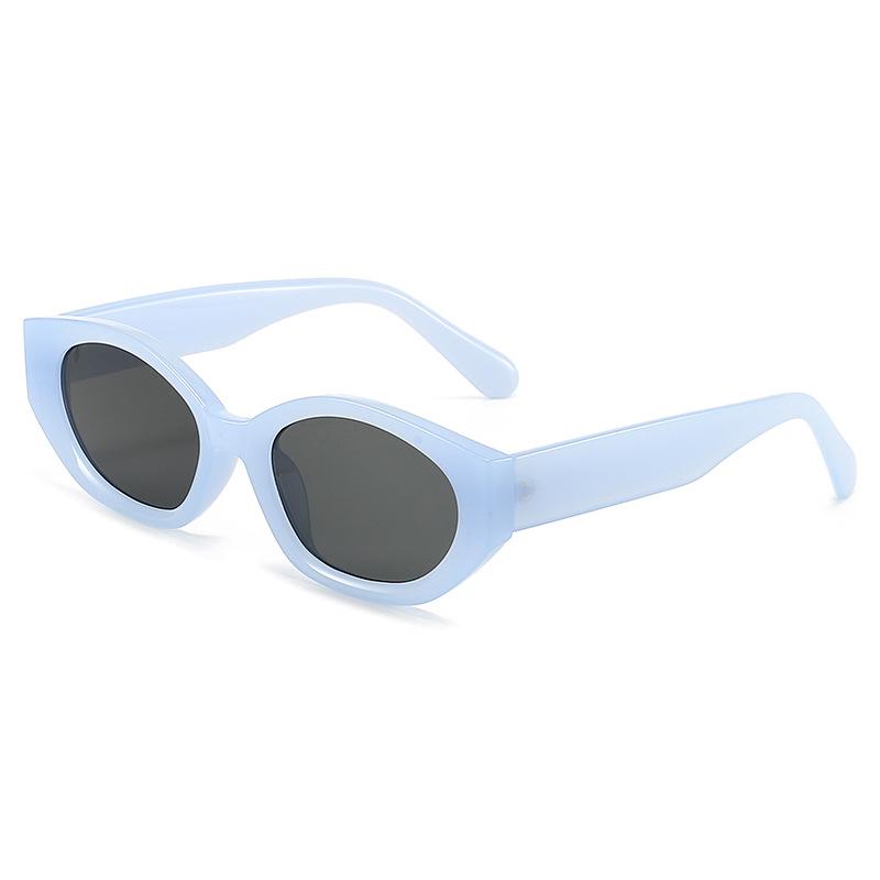 European & American Trendy Women's Concave Frame Sunglasses, Jelly Colors - 2022 Edition