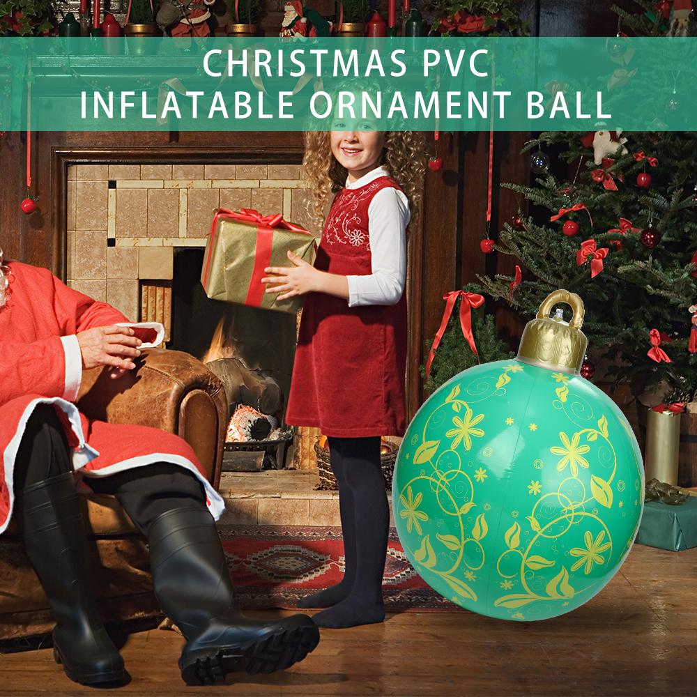 Funny Toy Christmas Gift Party Tool Decoration Ball Outdoor Decoration Inflatable Ball Christmas