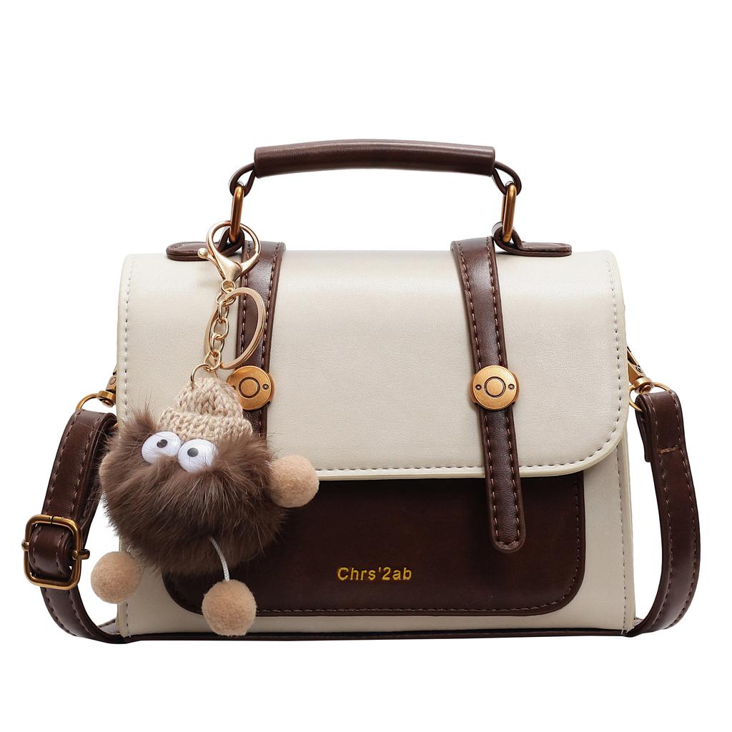 Premium Retro Handbag Bag Women'S Winter Popular Versatile Commuter Shoulder Bag Crossbody Small Square Bag