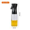 Glass Oil Sprayer for Kitchen and Air Fryer - Food Grade, Thickened PET Atomizing Bottle