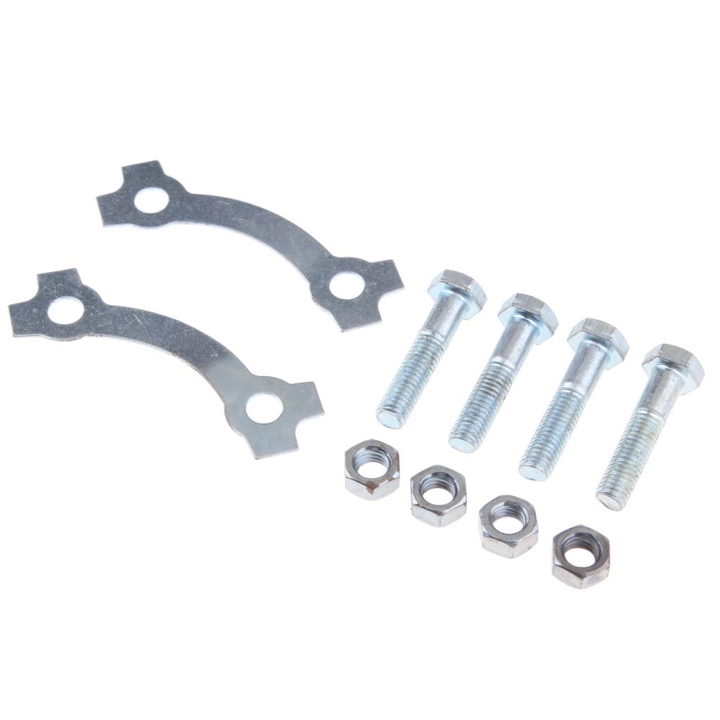Metal Motorcycle Front Brake Rotor Rear Disc Sprocket Bolts Kit for JD 100 Suzuki GS 125/GN 125 Honda CG 125