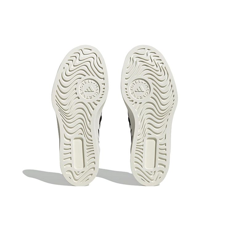 Stella McCartney X Adidas  Court Slip-On Animal Print Women Sneakers White Off-White Core-Black HP3210