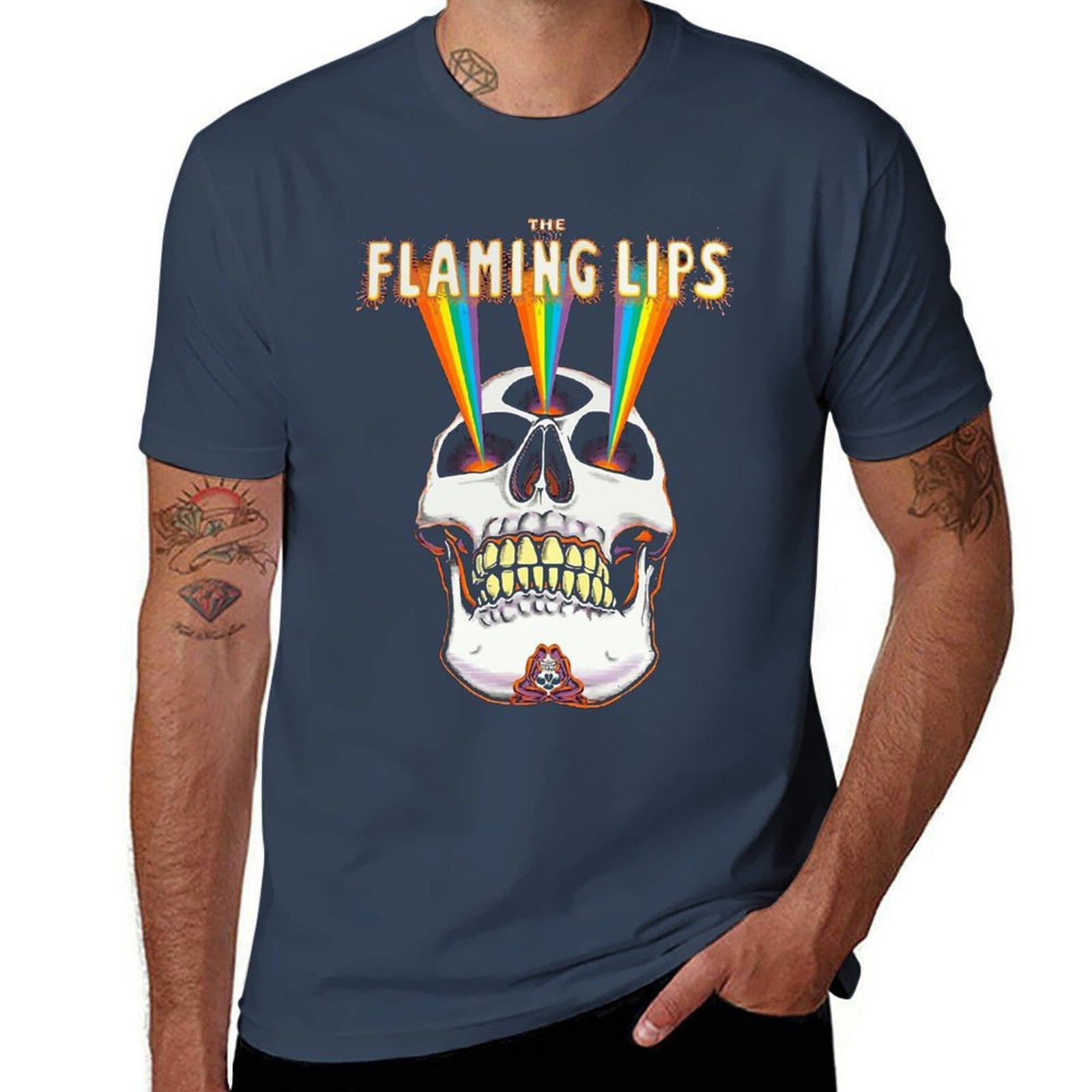 Rainbow Skull Tshirt Odor Resistant Short Sleeve Top S