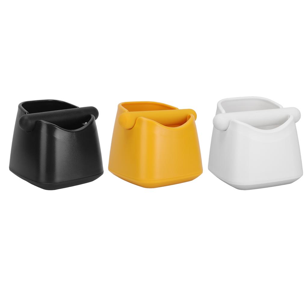 Large Capacity Coffee Knock Box Grind Dump Bin Grounds Container Bucket with Removable Knock Bar For Coffee Ground