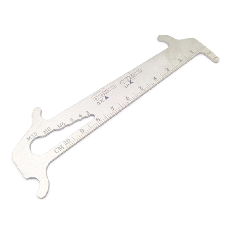 

Multipurposed Bicycles Chain Wear Checker Measuring Checker Tool Road Bicycles Chain Test Calipers for Regular Maintenance 1