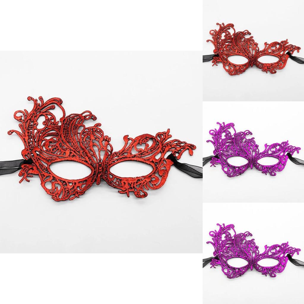 Gorgeous Thick Lace Phoenix Mask In Various Colors For Halloween And Costume Parties