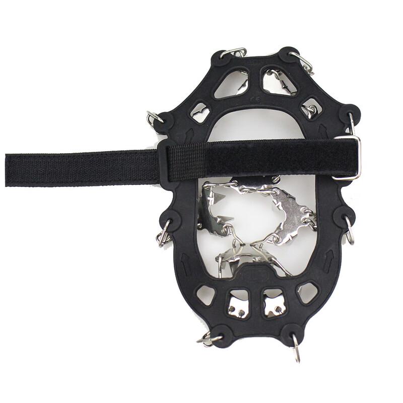 WEZHO 32-Tooth Stainless Steel Mountaineering Ice Crampons