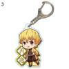 Anime Demon Slayer Model Figure Acrylic Keychain Hanging Toy Bag Pendant Gift