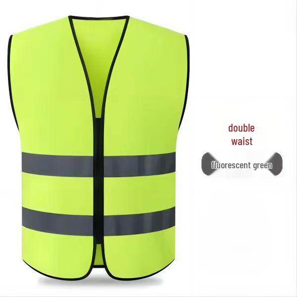 Multi-Pocket Reflective Vest for Drivers, Sanitation, Traffic, Cycling & Construction