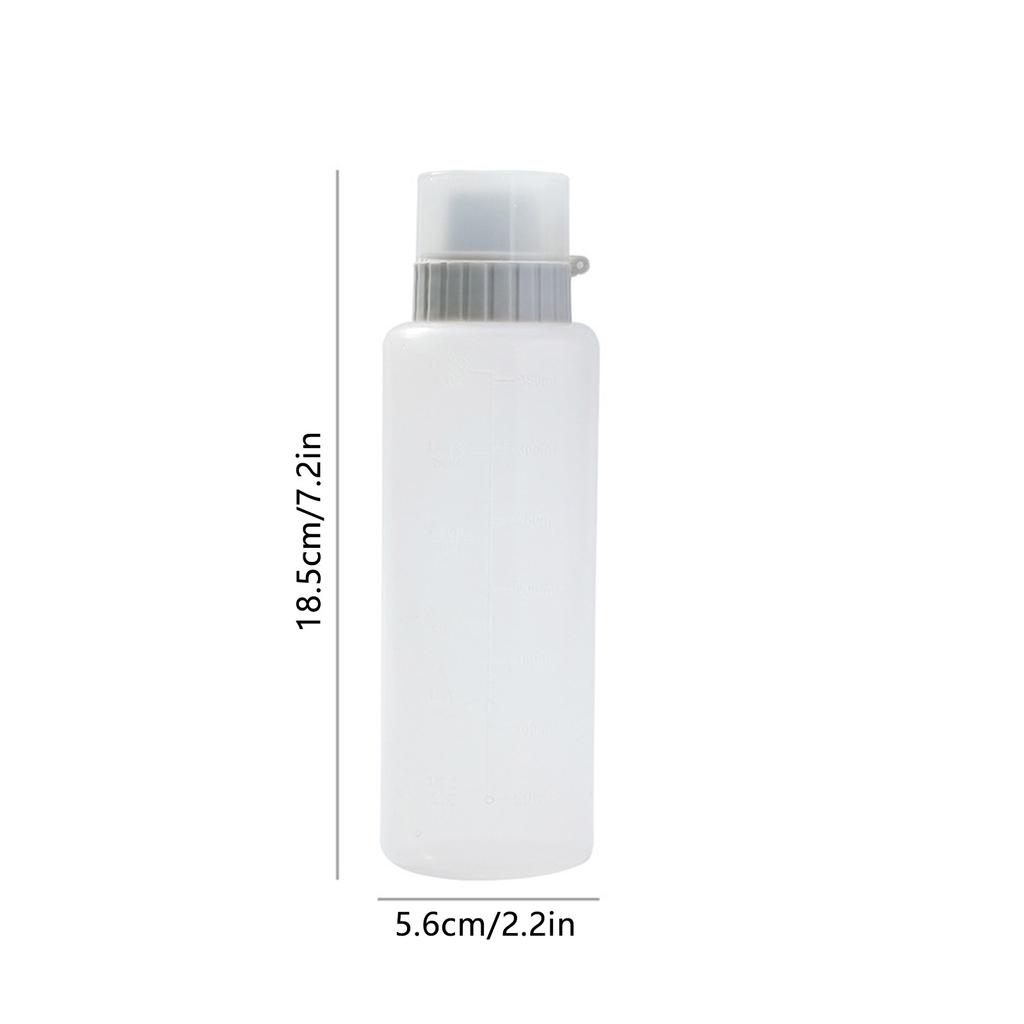 Sauce Squeeze Bottle Five Hole Plastic Ketchup Bottle Sauce Honey Dispenser Container Kitchen Condiment Olive Oil Bottles