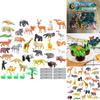 Wild Animals Ocean Insect Farm Dinosaur Set Simulation Small Animal Model Children's Early Education Toy Characters)