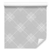 Stylish Gray Checkered Wallpaper for Living Room and Bedroom 50x1000