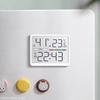 Ny LCD-alarmklokke med termometer, hygrometer, værstasjon, elektronisk bordklokke med høy presisjon for hjemmet, soverom