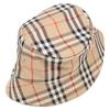 Burberry [Excellent Condition/Domestic Authentic] 8026927 Vintage Check Panel Bucket Hat Hat M Archive beigeUsed