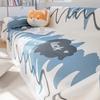 Summer Ice Silk Sofa Towel Stranded All-Inclusive Sofa Cover Dust Cover One-Piece Sofa Cover Cloth Summer Cool and Breathable