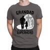 Grandad Favourite Superhero Mens T-Shirt Granddaughter Christmas Gift