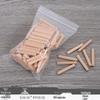 Straight & Oblique Grain Wood Dowels, Plugs, Tenons, Wedges, and Board Connectors for Furniture & Cabinets