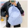 Cream Large-Capacity Backpack for Junior High, Senior High, and College Students