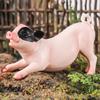 Children's Farm Piglet Toy Ornament for Outdoor Garden Micro Landscapes