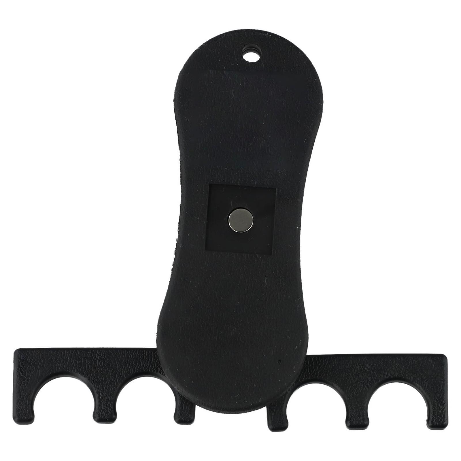 Weighted Folding Pool Cue Holder for 3 Holes 4 Holes 6 Holes Plastic and Metal 4-hole