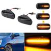 Amber Side Marker Light Fender Turn Signal Lamp 3000K Smoky Lens Fit for Honda CRVCivicJazz